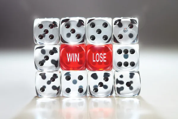 Wall of Dice — Stock Photo, Image