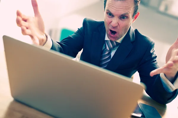 Computer Rage — Stock Photo, Image