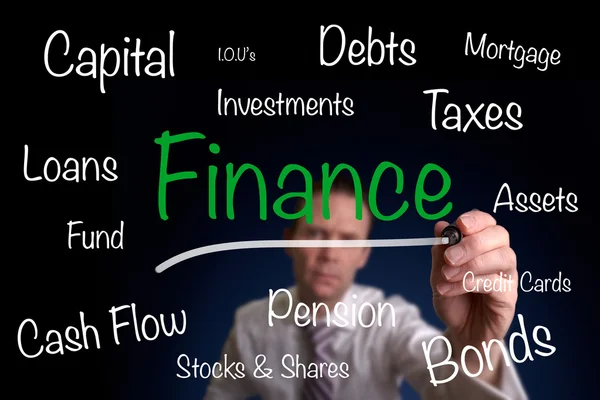 Financial Concept — Stock Photo, Image