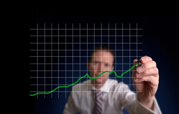 Graph Lines — Stock Photo, Image