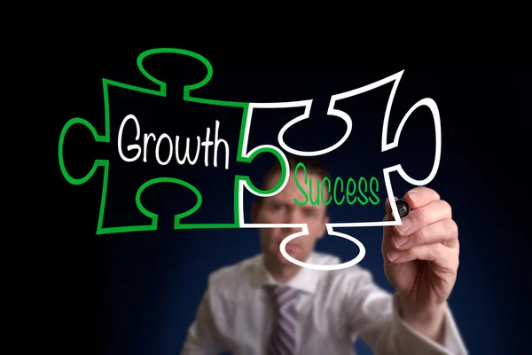 Wachstum und Erfolg — Stockfoto