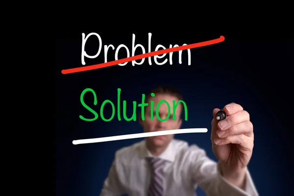 Problem Solution — Stock Photo, Image