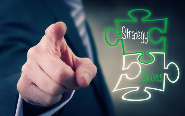 Strategia e successo — Foto Stock