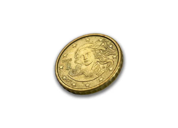 Moneta europea — Foto Stock