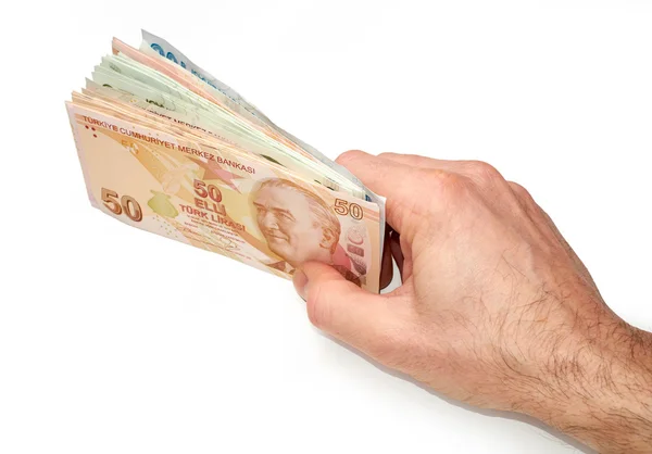 Turkish Currency — Stock Photo, Image