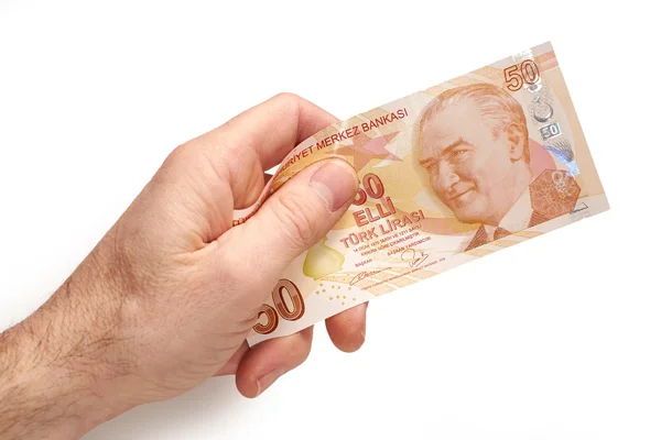 Turecká měna — Stock fotografie
