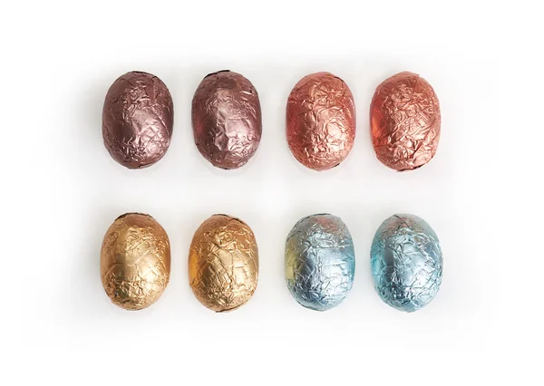 Chocolate Easter Eggs — Stock Photo, Image