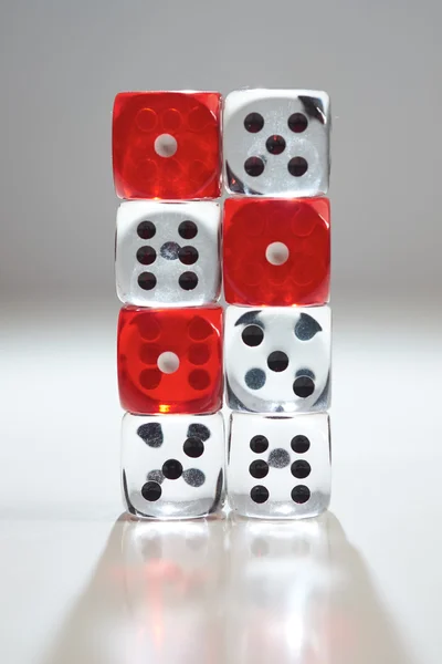 Coloured Dice — Stock Photo, Image