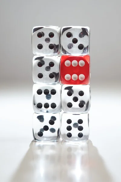 Coloured Dice — Stock Photo, Image