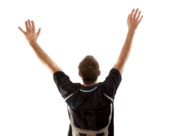 Football Fans Celebrating