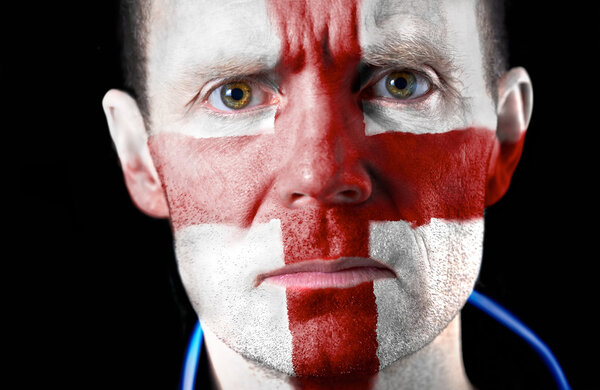 Футбольные фанаты
