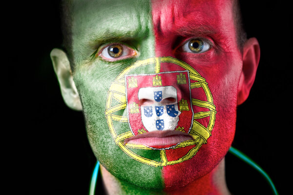 Футбольные фанаты
