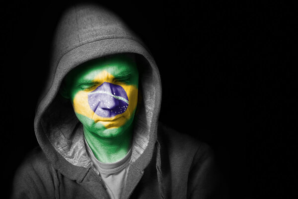 Футбольные фанаты
