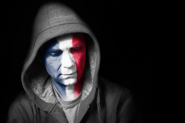 Футбольные фанаты
