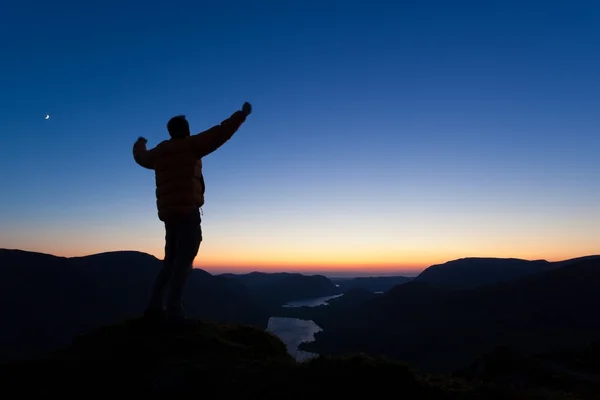 Mens aanbidden — Stockfoto