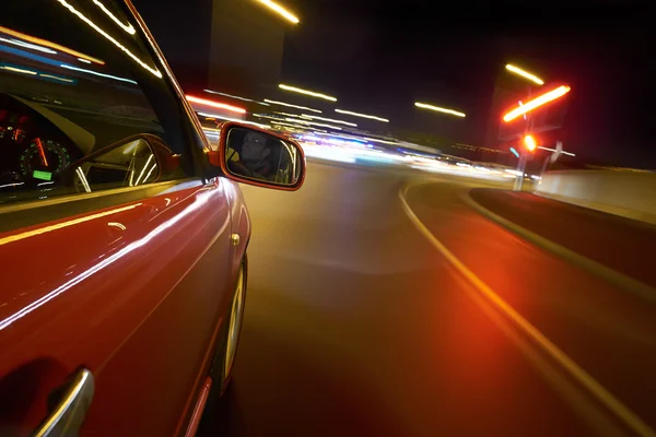 Man driving car — Stock Photo, Image