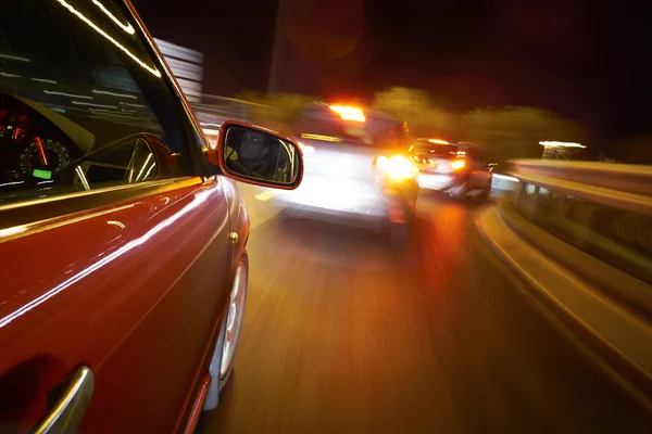 Man driving car — Stock Photo, Image