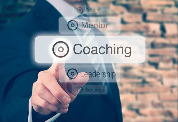 Concetto di coaching — Foto Stock