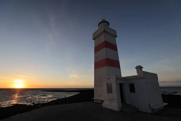 Der Alte Leuchtturm Von Gardur Der Südwestküste Islands — Stockfoto