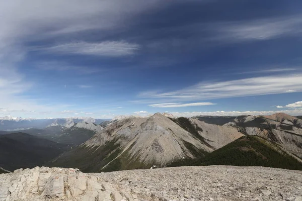 Szlak Górski Siarkowy Park Narodowy Jasper Canadian Rockies Alberta — Zdjęcie stockowe