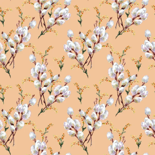 Spring seamless pattern — Stock Photo, Image