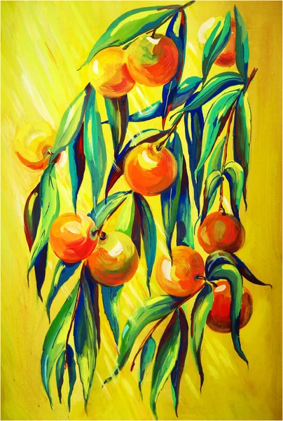 Peach fruit — Stock Photo, Image