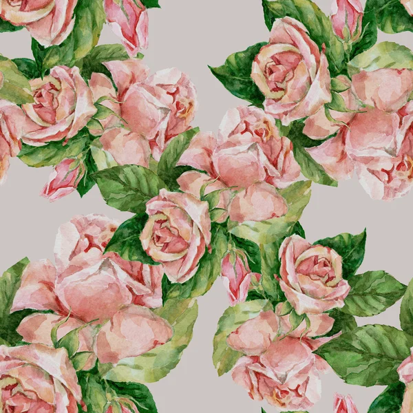 Шаблон из роз — стоковое фото