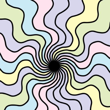 Baskı ve tasarım için dekoratif unsurlar. Renkli bir süs. Dekorasyon çizimi.