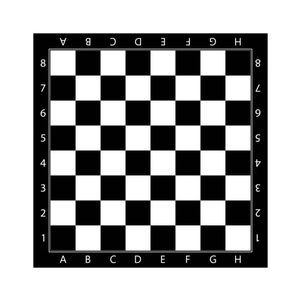 Schackbräde Mönster För Schackbrädet Checkerboard För Schack Svart Vit Check — Stock vektor