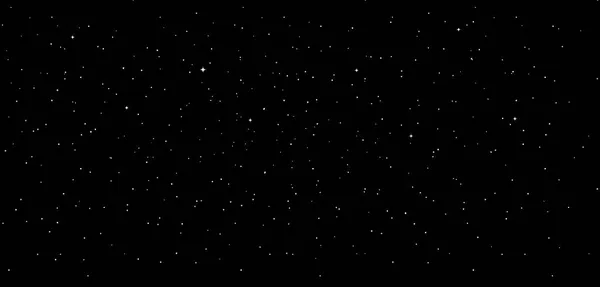 Cielo Estrellado Fondo Negro Nocturno Con Estrella Espacio Galaxias Estrelladas — Archivo Imágenes Vectoriales