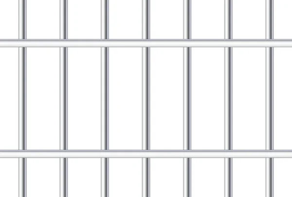 Prison Background Metal Cage Background Prison Metal Rod Bar Jail — Vector de stock