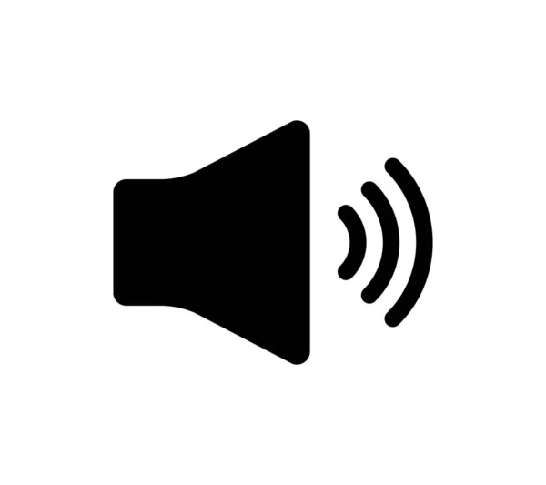 Sound Volume Mute Icon Noise Button Audio Speaker Button Silent — Archivo Imágenes Vectoriales