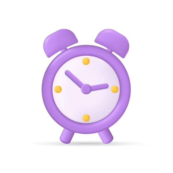 Reloj Despertador Icono Del Reloj Despertador Icono Para Tiempo Temporizador — Archivo Imágenes Vectoriales