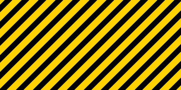 Yellow Black Stripes Safety Background Danger Caution Hazard Pattern Sign — Διανυσματικό Αρχείο