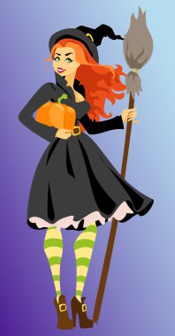 kabak ve süpürge cadı