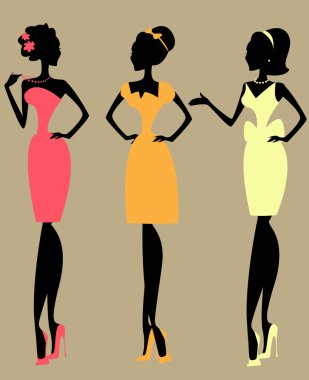 Kadınlar, vintage moda