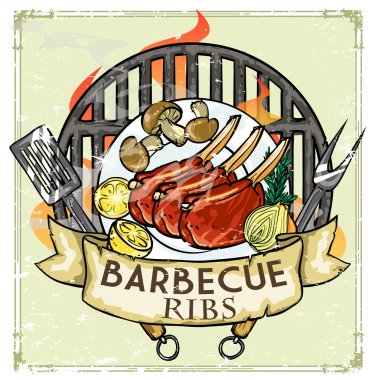 Barbekü Izgara logosu