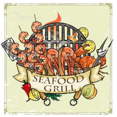 Barbekü Izgara logosu