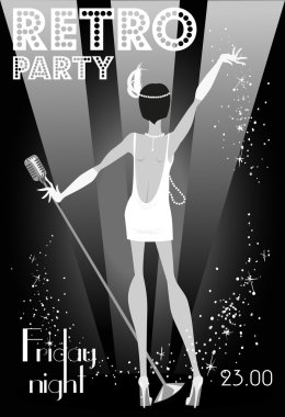 Retro parti daveti