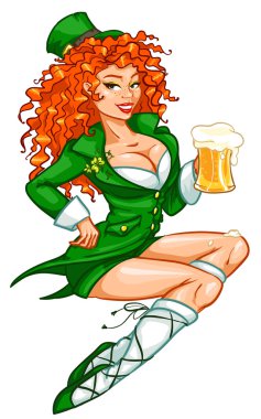 Bira, St. Patrick'ın gün cin kız