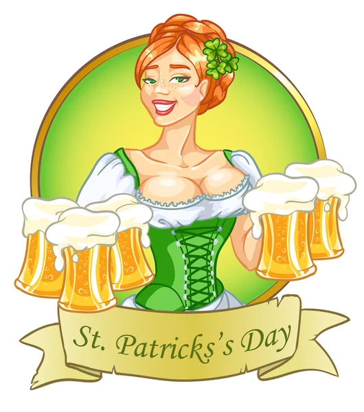 Día de San Patricio — Vector de stock