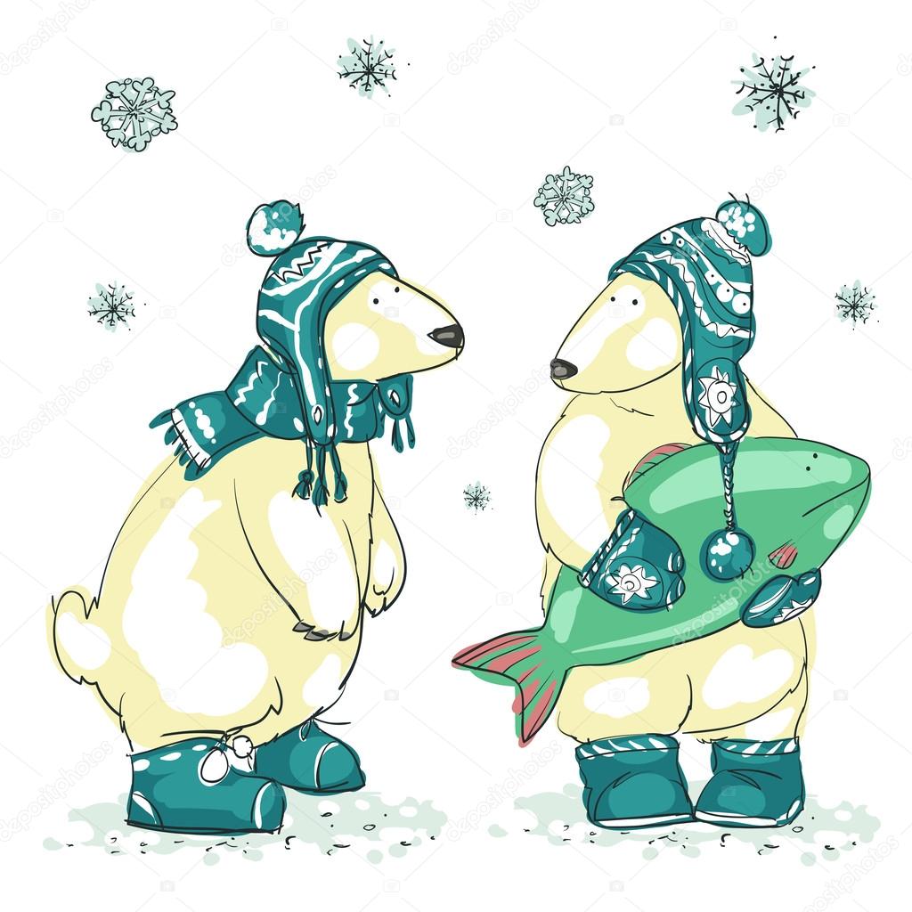 Polar bears, Christmas