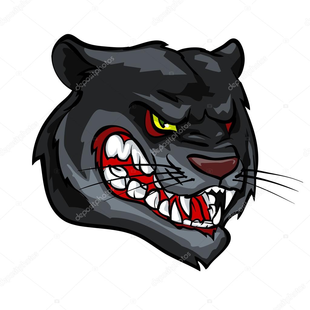 Angry Panther mascot