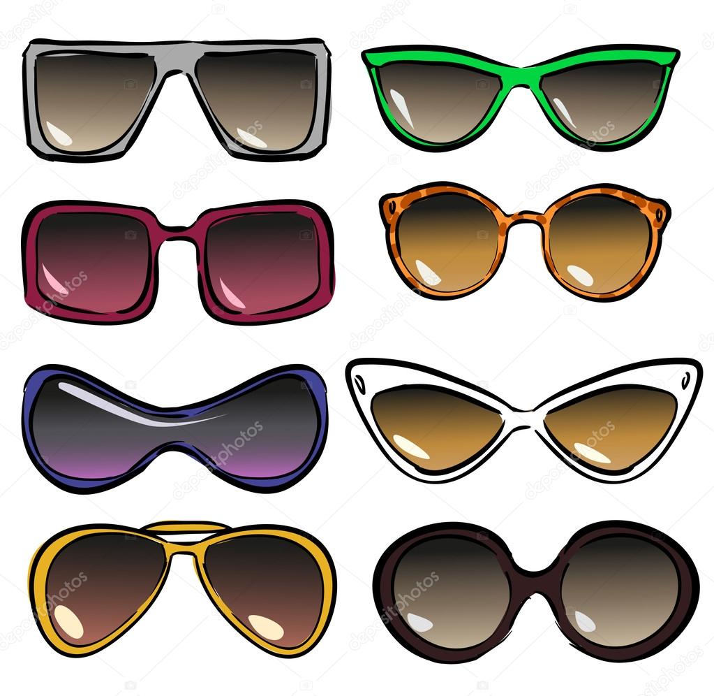 Sunglasses — Stock Vector © nataliahubbert 43419603