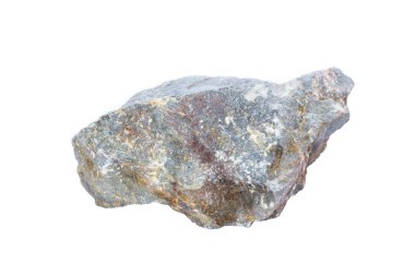 düz arka plan üzerinde taş