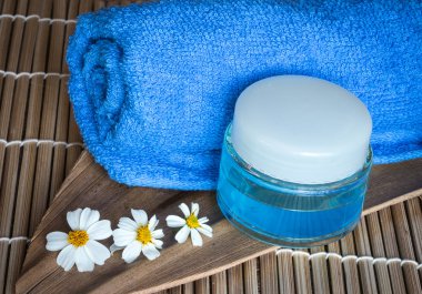 Spa ve sağlıklı yaşam ayarı doğal banyo tuzu ile