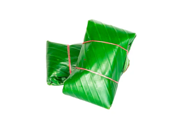 Package of banana leaves — Stock Photo, Image