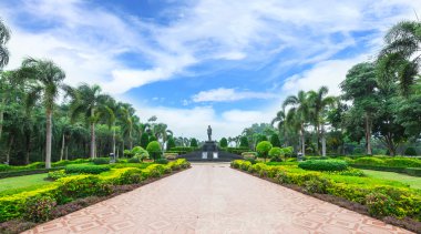 chiang rai, Tayland bahçe çiçekleri.