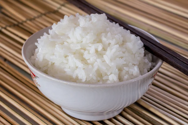White steamed rice Stock Photo