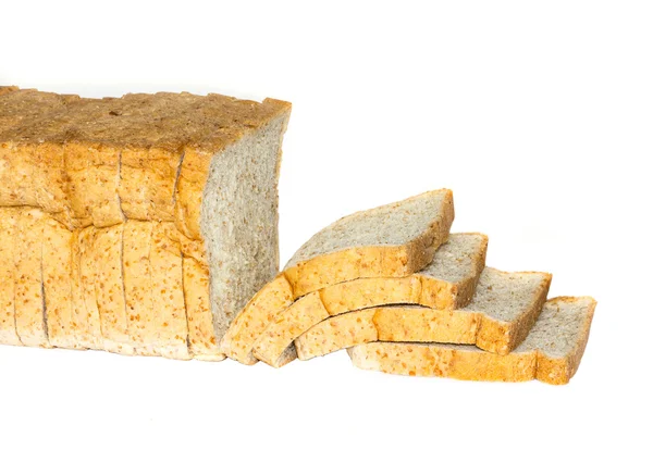 Bread on a white background — Stock Photo, Image